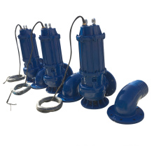 Best sale 5.5kw 7.5hp cast iron non clog vertical submersible sewage drainage pump